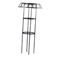 thumbnail image 2 of Accesorios para enrejado de jardín Marco de escalada para jardinería Enrejado de soporte para plantas negro 105x50cm, 2 of 9