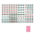 thumbnail image 3 of Lubelski 144Pcs/Set Mahjong Portable Entertainment Melamine Party Game Chinese Mahjong for Indoor, 3 of 7
