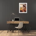 thumbnail image 3 of Missman, Mark 12x14 White Modern Wood Framed Museum Art Print Titled - Our Father, 3 of 4