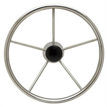 Springfield Boat Steering Wheel 7302 | Destroyer 15 1/2 Inch Stainless