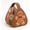 gingerbread, variant on Christmas Quilted Carry Basket Sewing Kit, Christmas Character Quilted Carry Basket DIY Fabric Storage Basket Kit, Foldable Holiday Organizer Tote with Handles for Home Decor and Gifts (gingerbread)