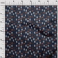 thumbnail image 2 of oneOone Viscose Chiffon Fabric Brush Stroke Ikat Fabric Prints By Yard 42 Inch Wide, 2 of 4