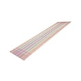 thumbnail image 3 of Unique Loom Outdoor Striped Collection Area Rug - Dash (2'  x 8' Runner Pink and Lavender/Ivory), 3 of 9