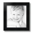 thumbnail image 2 of ArtToFrames 9" x 10" Satin Black Double Step Lip Picture Frame, 9x10 inch Black Wood Poster Frame (WOM-1418), 2 of 7