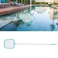 thumbnail image 3 of Pool Skimmer Net, Telescopic Pool Cleaning Net With 5 Splicing Rod Adjustable Length Leaf Cleaning Rake For Swimming Pool  Hot Tubs Garden Pond, 3 of 8