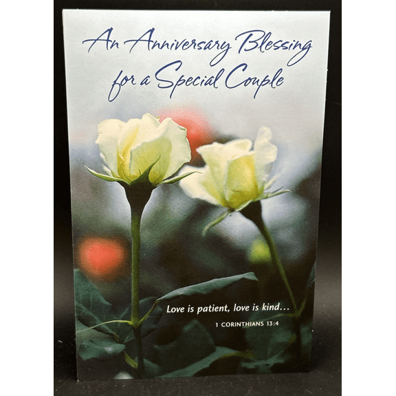 Anniversary Special Couple Greeting Card w/Envelope