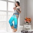 thumbnail image 5 of Bixox Women's Underwater Aquarium Arches Patterned Pajama Pants Loungewear, 5 of 5