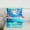 Blue Pink Orange, variant on Castle Fairy Ocean Salamander 3-Piece Full Size Comforter Sets for Teens Girl Women,Sea Animal Bedding Comforter Set,Kawaii Axolotl Lightweight Bedding Sets,Luxury Bedroom Decor