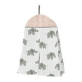 thumbnail image 5 of Sweet Jojo Designs Elephant Pink Grey and White 4 Piece Crib Bedding Set, 5 of 6