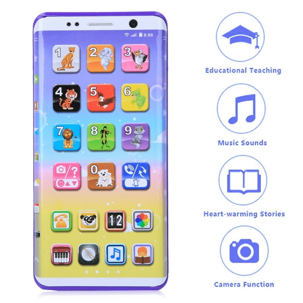 jouet de téléphone portable pour bébé apprentissage jouet de téléphone  portable éducatif interactif jouet de smartphone d'éducation précoce avec  une
