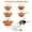 Natural Color, variant on 12-Piece Stainless Steel Cookware Set, Dual Handle Cooking Pots with Lids, Compatible with Induction and Gas Stove, Multi-Purpose for Soup, Hot Pot, Pasta and Seafood