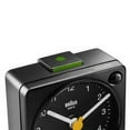 thumbnail image 3 of Braun BC02XB: Sleek Black Travel Alarm Clock with Snooze, Light, and Quiet Quartz Movement, 3 of 8