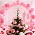 thumbnail image 2 of Pearl Valentine's Day Tree Top Decoration Pearl Bowknot Christmas Tree Top Decorative Piece Party Setup, 2 of 6