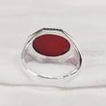 thumbnail image 5 of NEW Coral Mans Ring, Natural Red Coral Ring, Unisex Ring, Silver Jewelry, 925 Silver Ring, Birthday Gift, Heavy Mens Ring, Arabic Design, Ottoman Style Ring, Christmas, Turkey Mens Signet Ring, 5 of 5