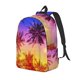 thumbnail image 1 of Fotbe Palm Trees at Sunset Mochila de Lona con Estampado, Mochila Duradera, Mochila Versátil de Alta Calidad, Mochila Compacta Vintage-Small, 1 of 5
