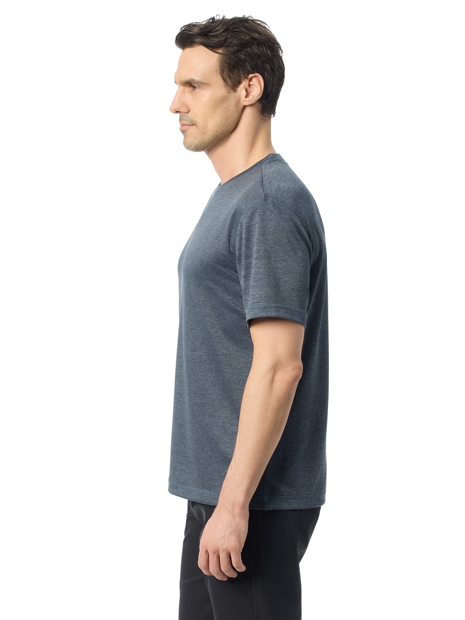 Bass & Co Men's & Big Men's Short Sleeve Hiker Tech Tee, Sizes S-XXXL
