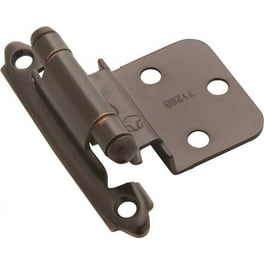 Amerock 1887611 Self Closing Cabinet Hinge, Nickel, Steel, 2
