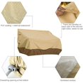thumbnail image 4 of Funda para muebles de jardín, fundas para sofás de exterior, funda impermeable para banco de jardín, protección UV, a prueba de polvo, resistente al viento (M)193*83*84 JM, 4 of 5