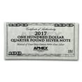 thumbnail image 4 of 4 oz Silver Bar - 2017 $100 Bill (w/Box & COA), 4 of 4