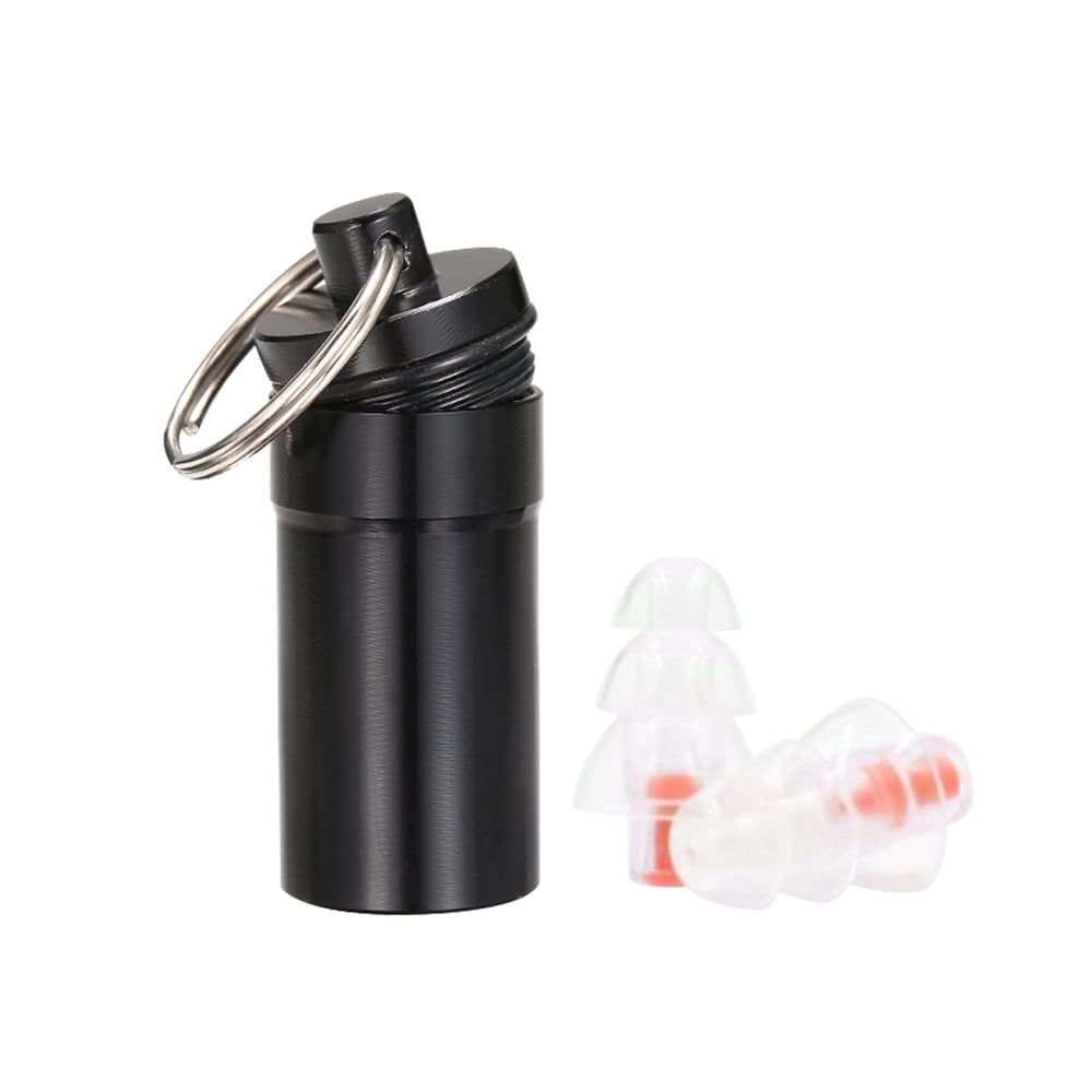 1 Pair Noise Cancelling Ear Plugs for Sleeping High Fidelity Silicone