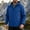 Blue Coats for Men, variant on Mens Hooded Waterproof Windbreaker Zip Up Coat with Pockets for Outdoor Hiking Camping and Travel Activities Black XL