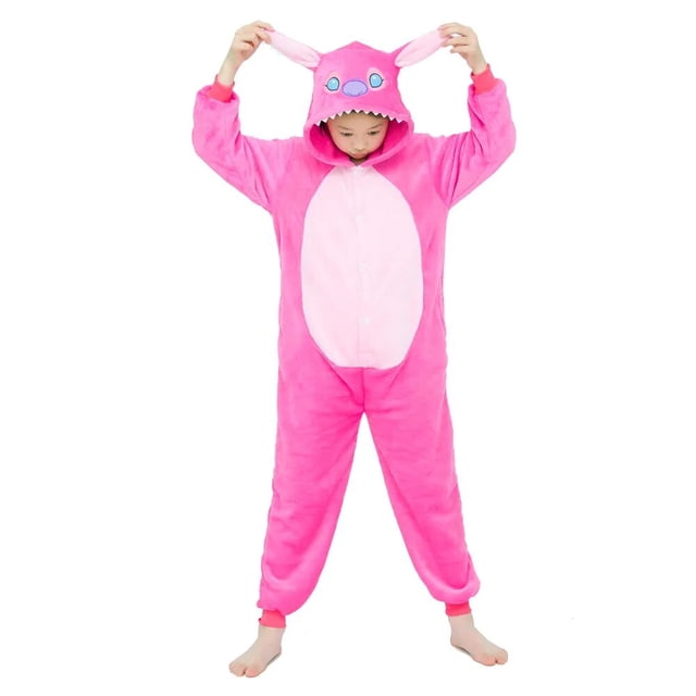 Conjunto de pijamas de franela para niños y niñas, ropa de dormir con dibujos de animales, Pegaso, unicornio, zorro, para invierno, novedad xuanjing unisex