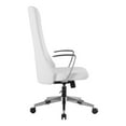 thumbnail image 3 of High Back Office Chair in Dillon Snow White in   Fabric, 3 of 11
