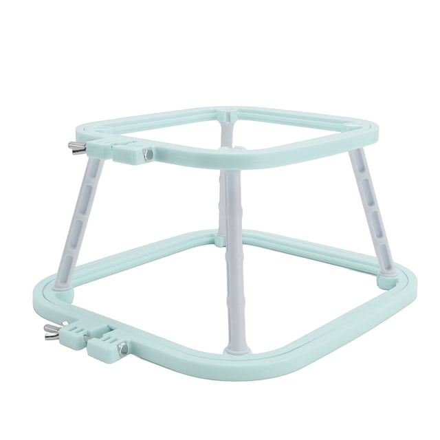 Double Layer Embroidery Hoop Secure Connection, Multi Purpose, Compact and Portable for Fabric Painting, Punch Needlework, Home Use