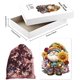 thumbnail image 4 of Rompecabezas de madera de 200 piezas con diseño de gnomos y flores para niños pequeños. Rompecabezas de girasoles de madera coloridos y de formas únicas. Regalos de cumpleaños., 4 of 9