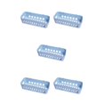 thumbnail image 1 of Maytalsory Rust-Proof Hanging Shower Organiser – Durable And Convenient Home Essential Space-Organizing Shower Organiser Hanging square blue 5Set, 1 of 6