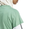 thumbnail image 4 of Women's adidas AEROREADY Train Essentials Minimal Tee Color: White Size: X LARGE, 4 of 4