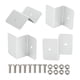 thumbnail image 5 of Solar Panel Mounts Aluminum Alloy RV Panel Brackets Compatibility Easy To Install Standard Holes 4PCS Lightweight for Power Generation System, 5 of 8