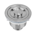 thumbnail image 1 of LAFGUR Stainless Steel Sink Drain, Sink Drain Plug, For Kitchen Sink Drainer, 1 of 8