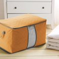 thumbnail image 3 of Bolsa de almacenamiento Ropa Caja grande para edredón Edredón Lavandería Almohadas Naranja, 3 of 5