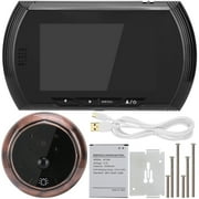 4.3in HD Screen Smart Door Viewer Camera Video Doorbell Kit Home Security