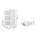 thumbnail image 1 of Zapatero apilable, caja organizadora de zapatos plegable, caja de almacenamiento de zapatillas transparente de plástico, armario para zapatos a prueba de polvo, ahorro de espacio, 1 of 4