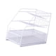 thumbnail image 4 of Estante para especias de cocina, organizador de condimentos de encimera, 3 niveles, multifuncional blanco, 4 of 9