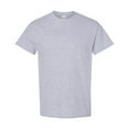 thumbnail image 5 of Gildan Short Sleeve T-Shirt for Men, Heavy Cotton Crewneck Classic Shirt, Sport Grey Tee, 5XL, 5 of 5