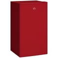 thumbnail image 1 of HOMCOM Mini-Frigo avec Congélateur Thermostat Porte Réversible, Rouge, 1 of 10
