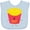 AE-Light Blue, variant on Inktastic Cute Kawaii French Fries Boys or Girls Baby Bib