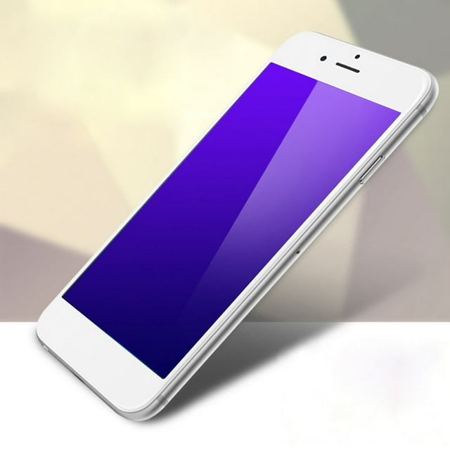 HEVIRGO 3D Full Coverage Tempered Glass Blue Ray Screen Protector for iPhone 6 6S 7 Plus