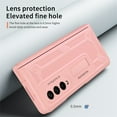 thumbnail image 2 of SaniMore for Samsung Galaxy Z Fold 4 7.6" 2022 Case, Tempered Glass Screen Protector Hinge Protction Hidden Magnetic Kickstand Heavy Duty Protective All-inclusive Case for Galaxy Z Fold 4, Pink, 2 of 7