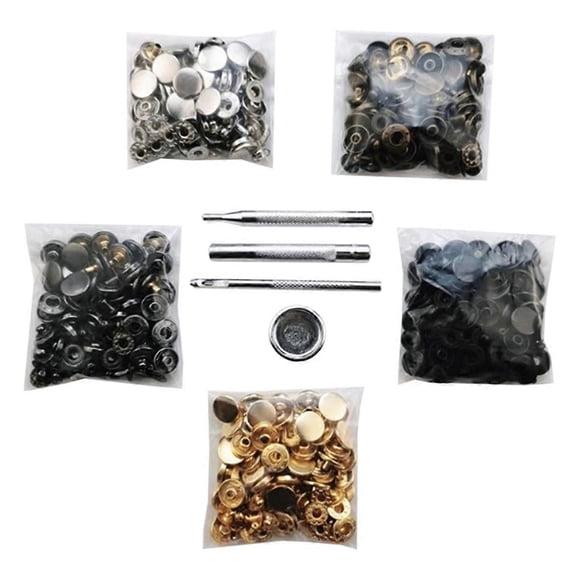 Metal Snap Buttons Sewing Accessories Snaps Button for Clothing A