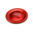 thumbnail image 4 of Xotic Tech Red Keyless Engine Start Stop Push Button Cover with Surrounding Trim Ring for Cadillac Chevy GMC, 4 of 8