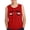 Red, variant on Boys Tank Top with Funny Bored Face Print Black Soft Polyester Spandex Sleeveless Shirt for Kids Sizes 3-15 Years,Size 8 T