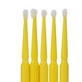thumbnail image 3 of 4 Colors 100PCS/Bag Disposable Micro Applicator Disposable Micro Brush Micro Micro Eyelash Brush Applicators Stick (2.5mm)[yellow], 3 of 5