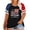 Black, variant on Women’s 250th Anniversary Usa Plus Size Shirt L-5xl Scoop Neck Short Sleeve 4th Of July Oversized Tee Shirts Casual Loose Trendy Tee Blouses,Dark Blue L