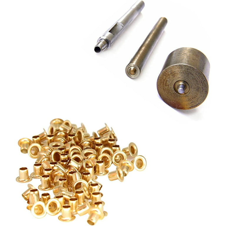  1/2 Inch Grommet Kits, 210 Sets Gold Sewing Eyelets Sets, Metal  Grommet Tool Kits with Installation Tool for Leather, Fabric,  Curtain,Clothes, Belt, Shoes : Arts, Crafts & Sewing