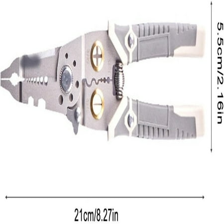 

Efficient High-Quality Professional Electrical Wire Stripper and Pliers Set | Exceptional Precision Automatic Wire Cutter for Effortless Stripping | Precision Work Tool: Efficient Wire Sh