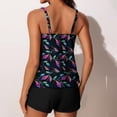 thumbnail image 4 of HAIJIE Tankini Women's Swimsuits 2 Piece Push Up Swimsuit Dress Swimsuit Womens 2 Piece Swimsuits for Women Wife 2026 Summer Vacation Outfits Without Bikini Set (Black,S), 4 of 5